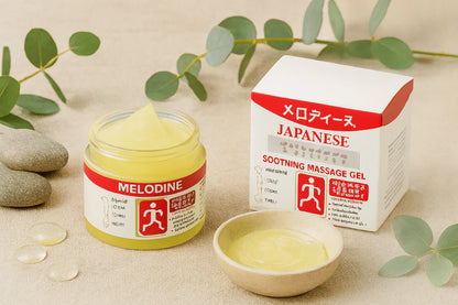 MELODINE Japanese Soothing Massage Gel – Fast Muscle & Joint Pain Relief